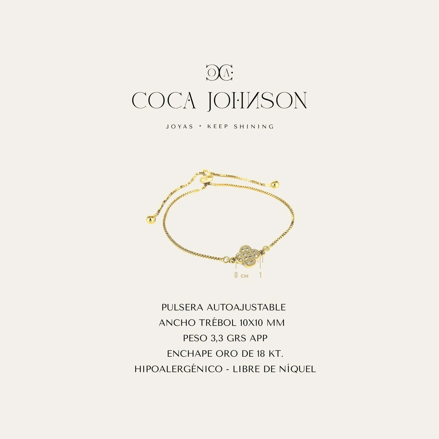 Pulsera Clover