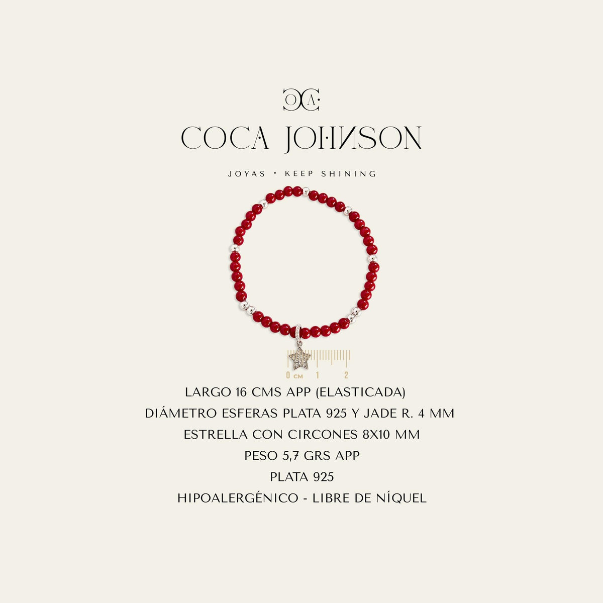 Pulsera Red Star