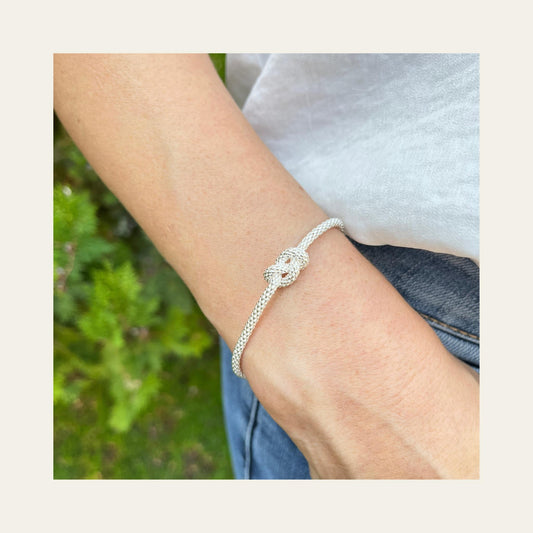 Pulsera Silver Sailor Knot