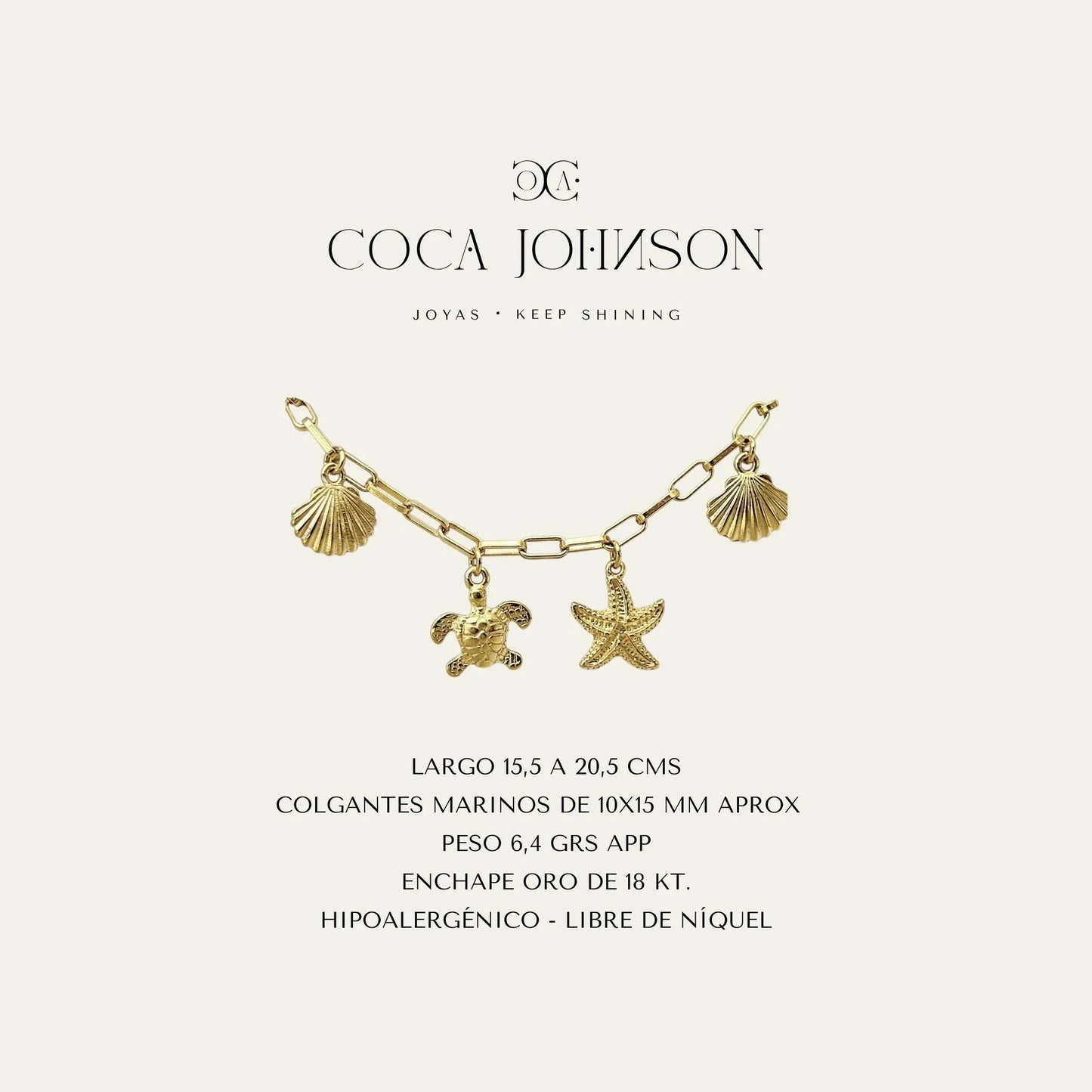 Pulsera_Sunset_Caracteristicas_tecnicas_resumen - Coca Johnson Joyas - Chile