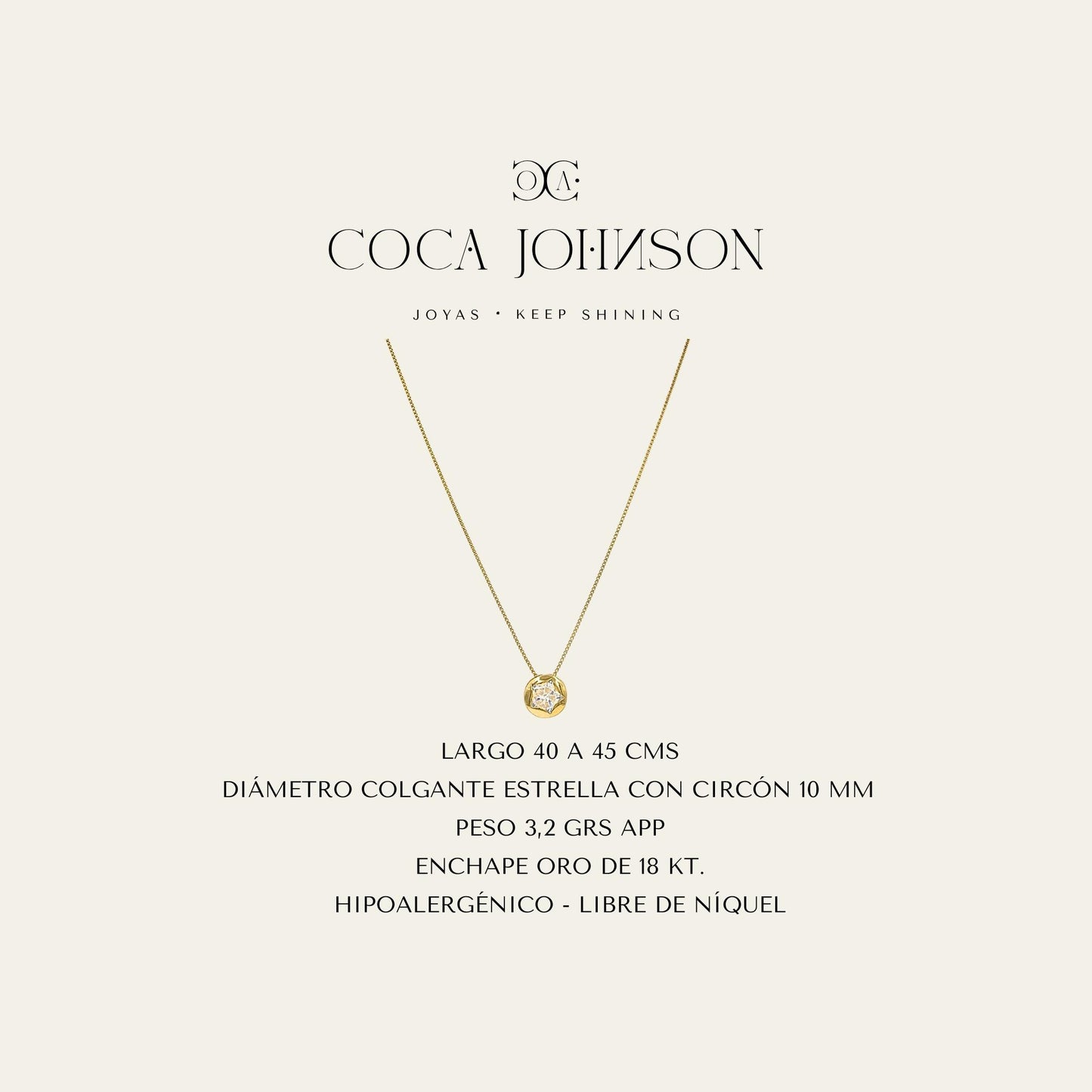 Collar Estrella de Luz