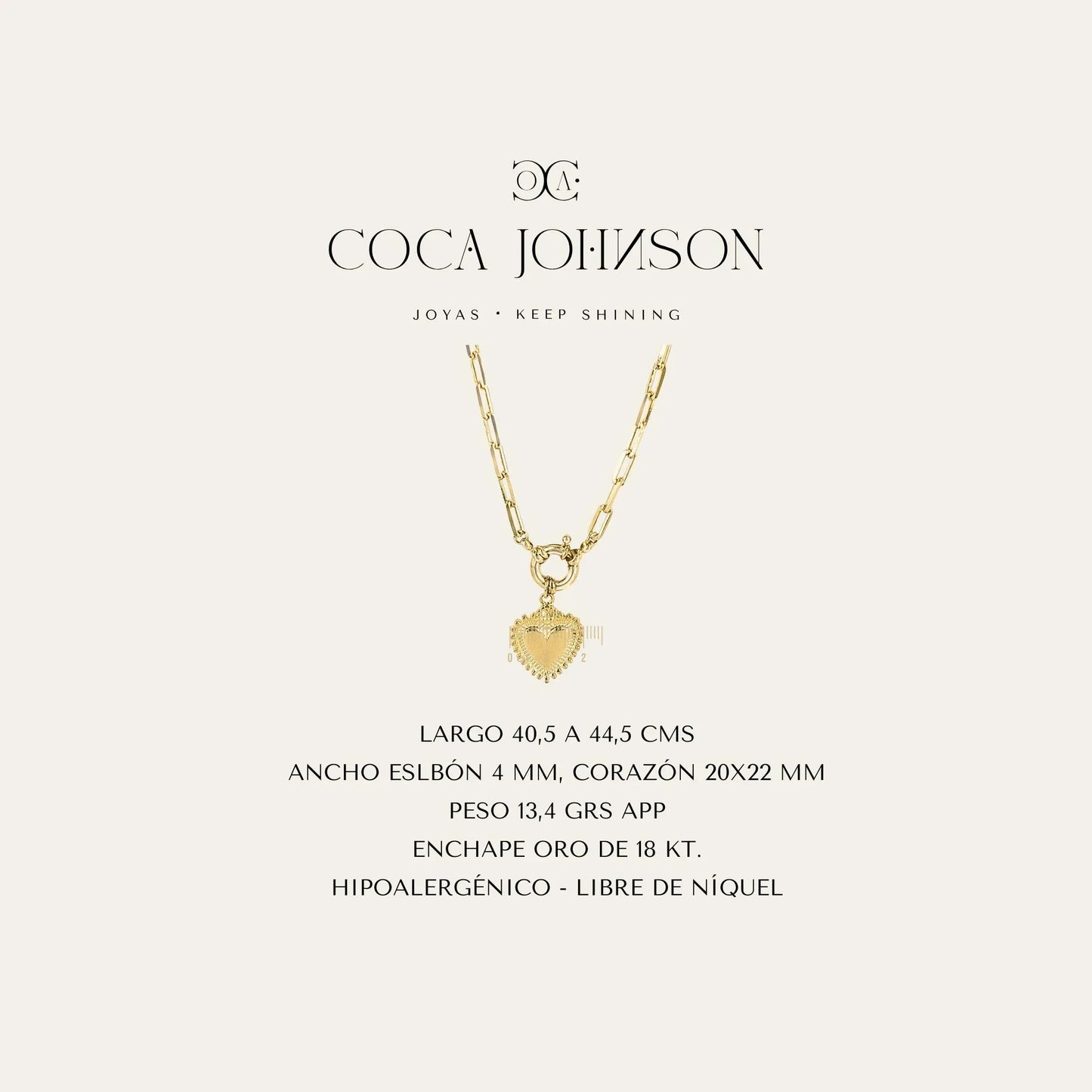 Collar_Julieta_Caracteristicas_Tecnicas_Resumen - Coca Johnson Joyas - Chile