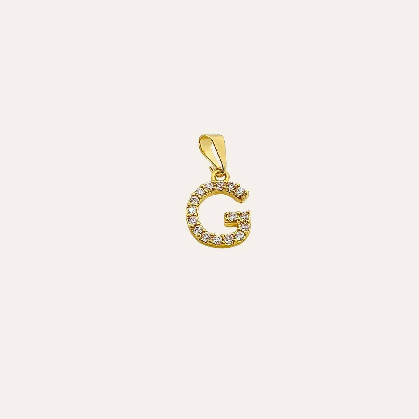 Collar Letra con Circones