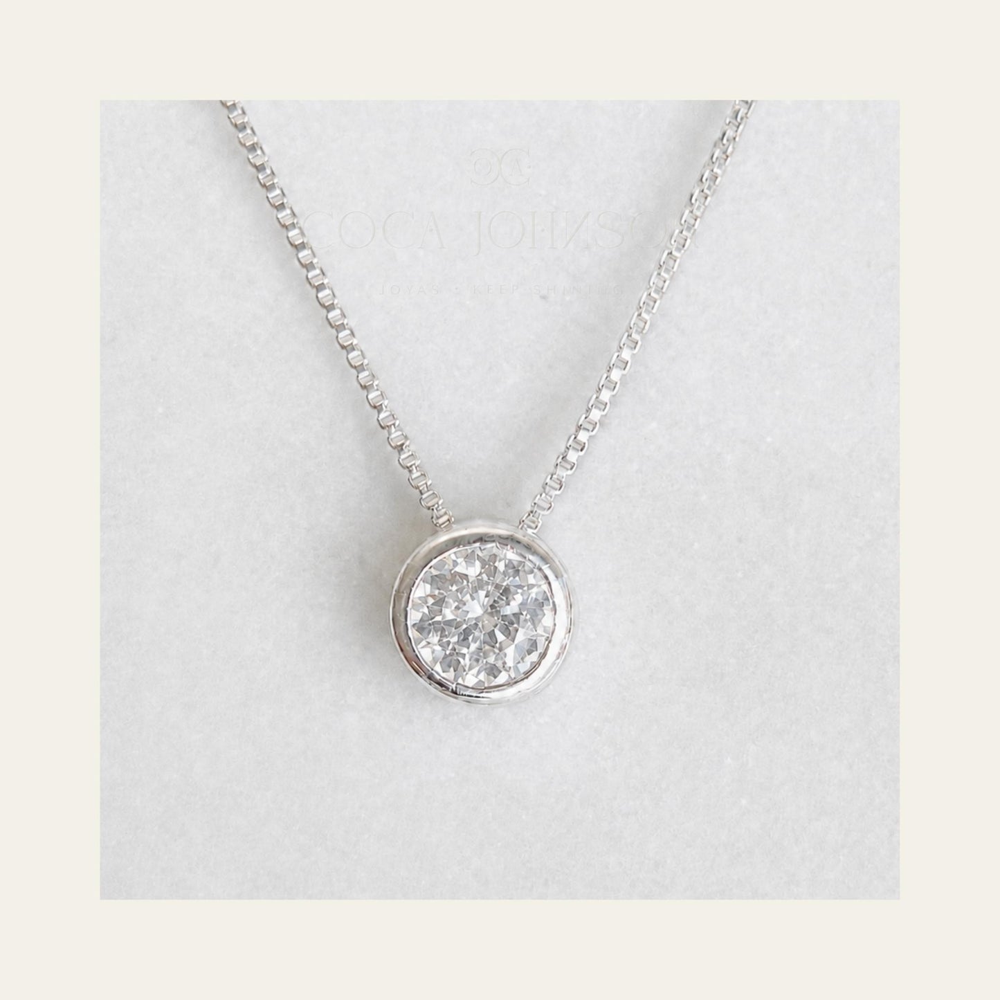 Collar Luz - Silver