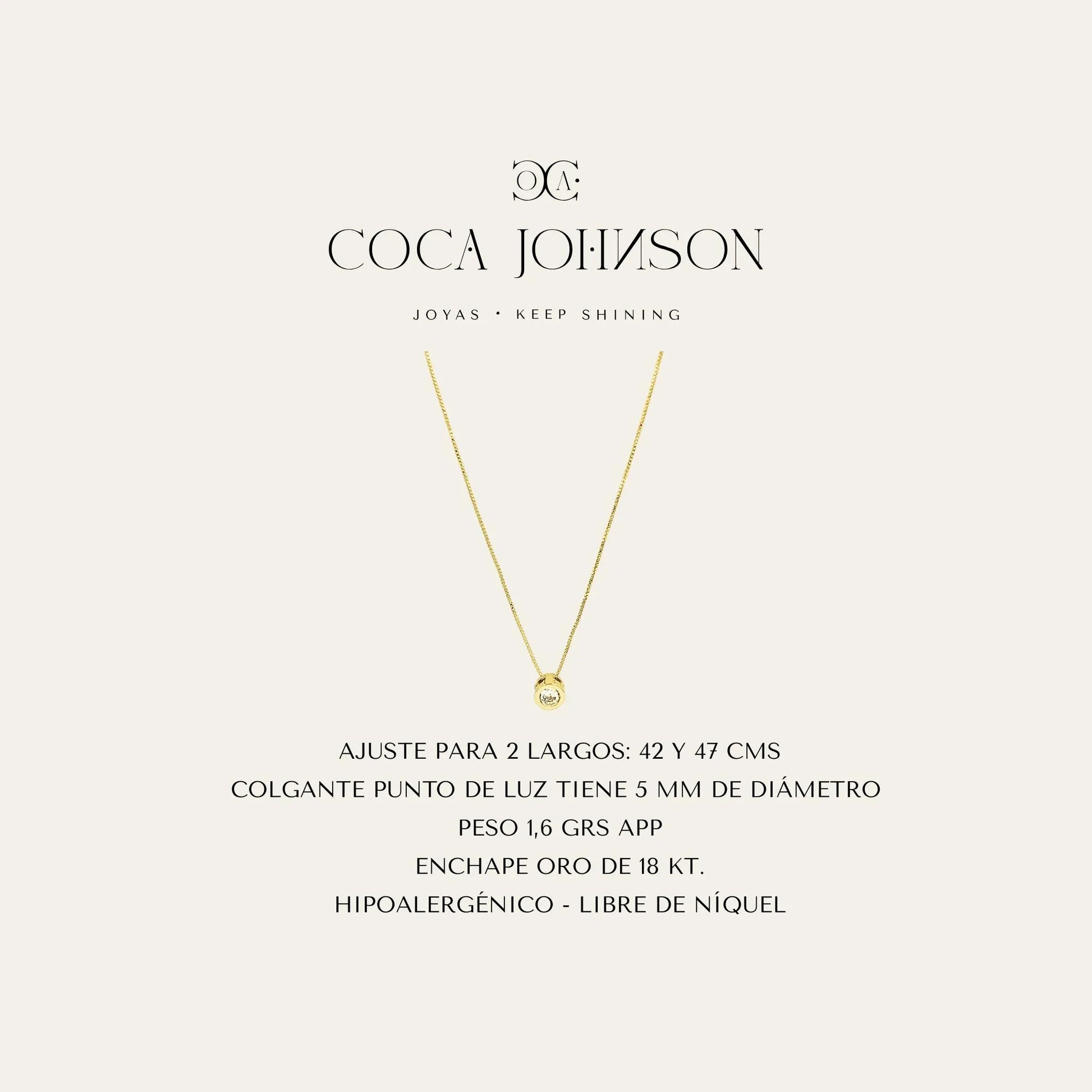 Collar Luz - Golden