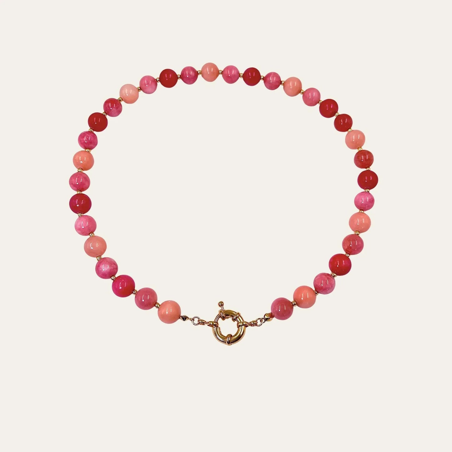 Collar_Peonies_Gold_foto_sin_fondo - Coca Johnson Joyas - Chile