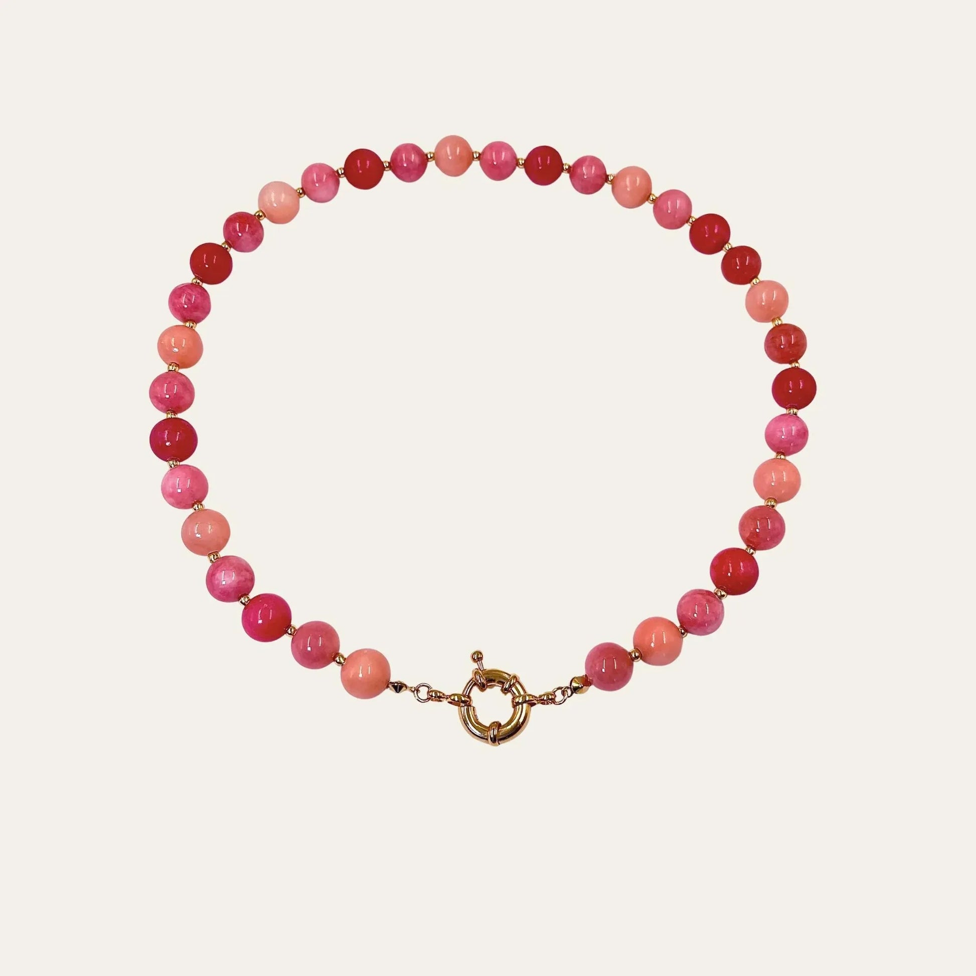 Collar_Peonies_Gold_foto_sin_fondo - Coca Johnson Joyas - Chile