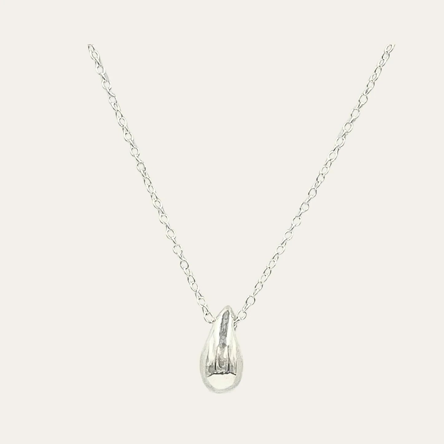 Collar Silver Drop