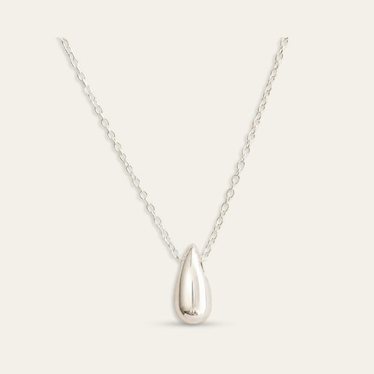 Collar Silver Drop