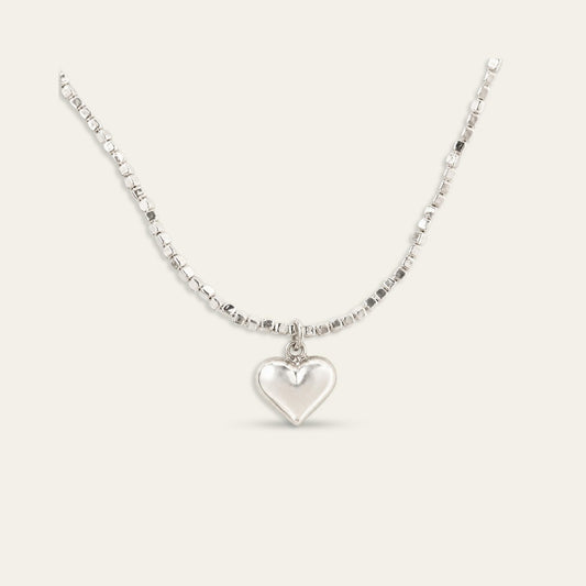 Collar Silver Love