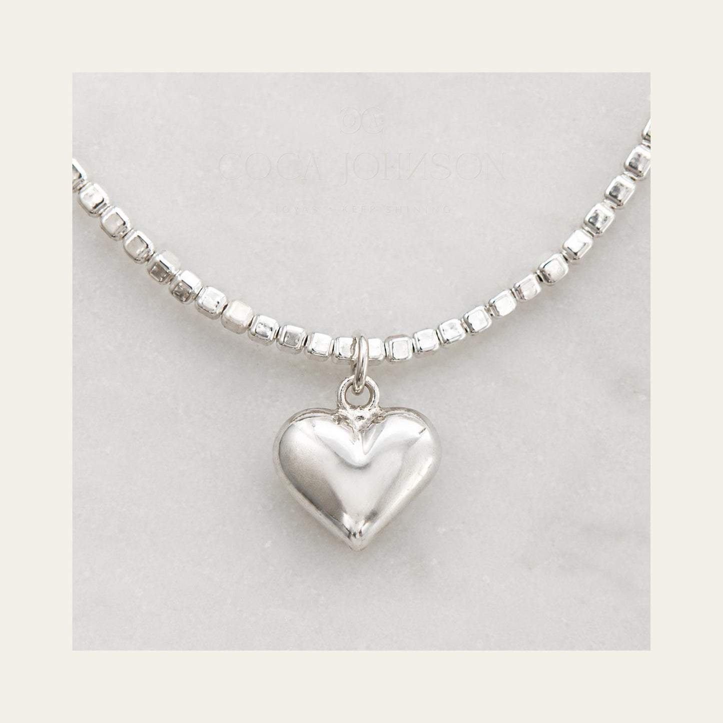 Collar Silver Love