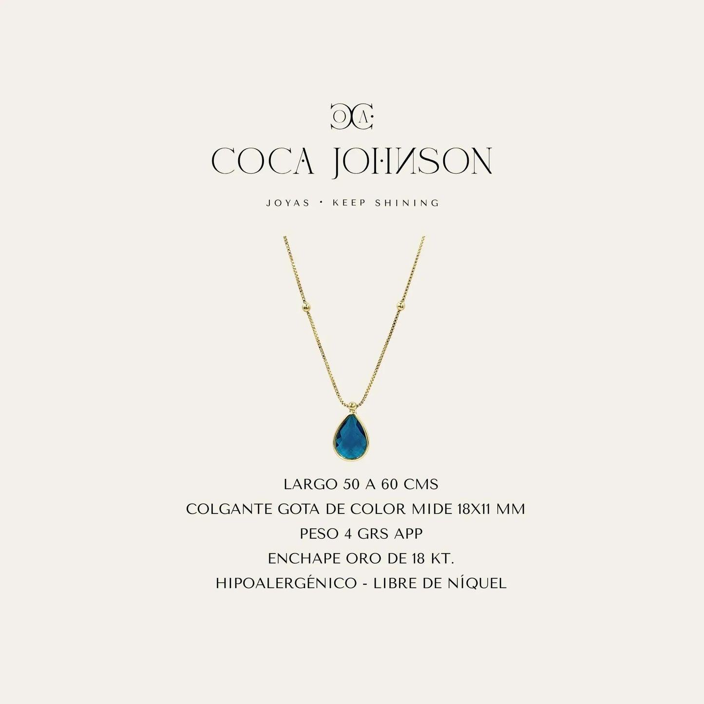 Collar Topacio