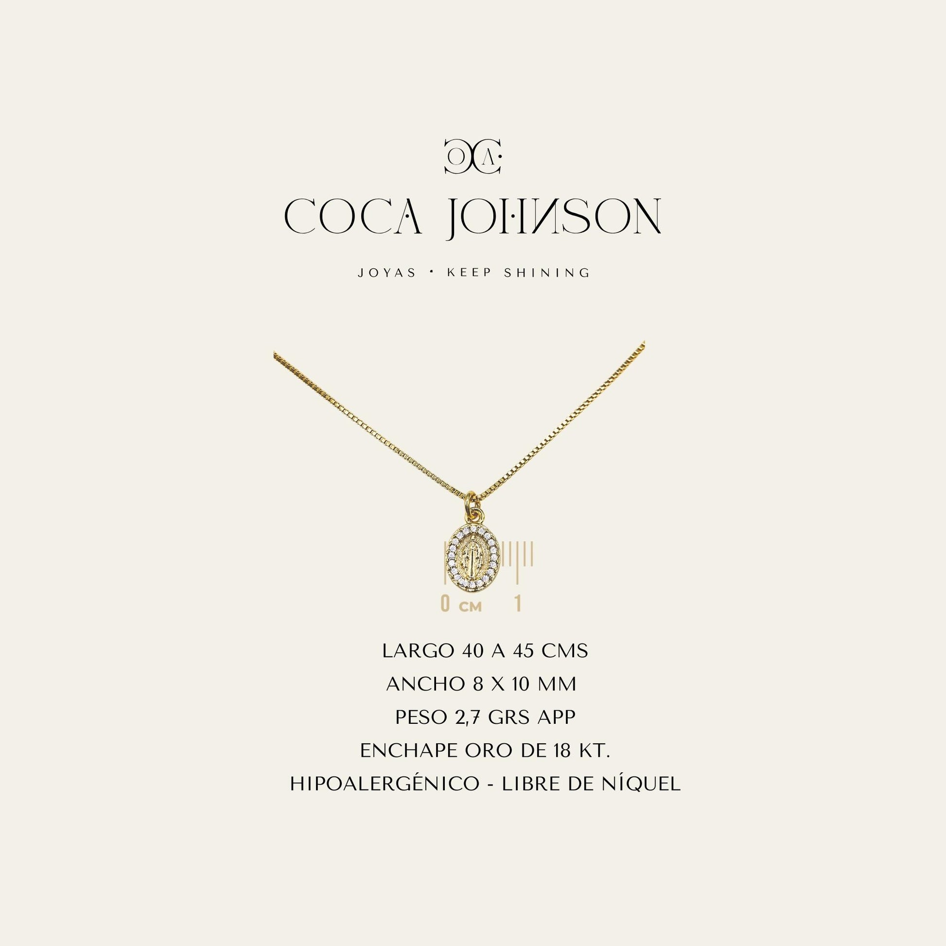 Caracteristicas técnicas collar virgen de los rayos