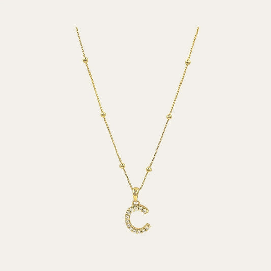 Collar Letra con Circones