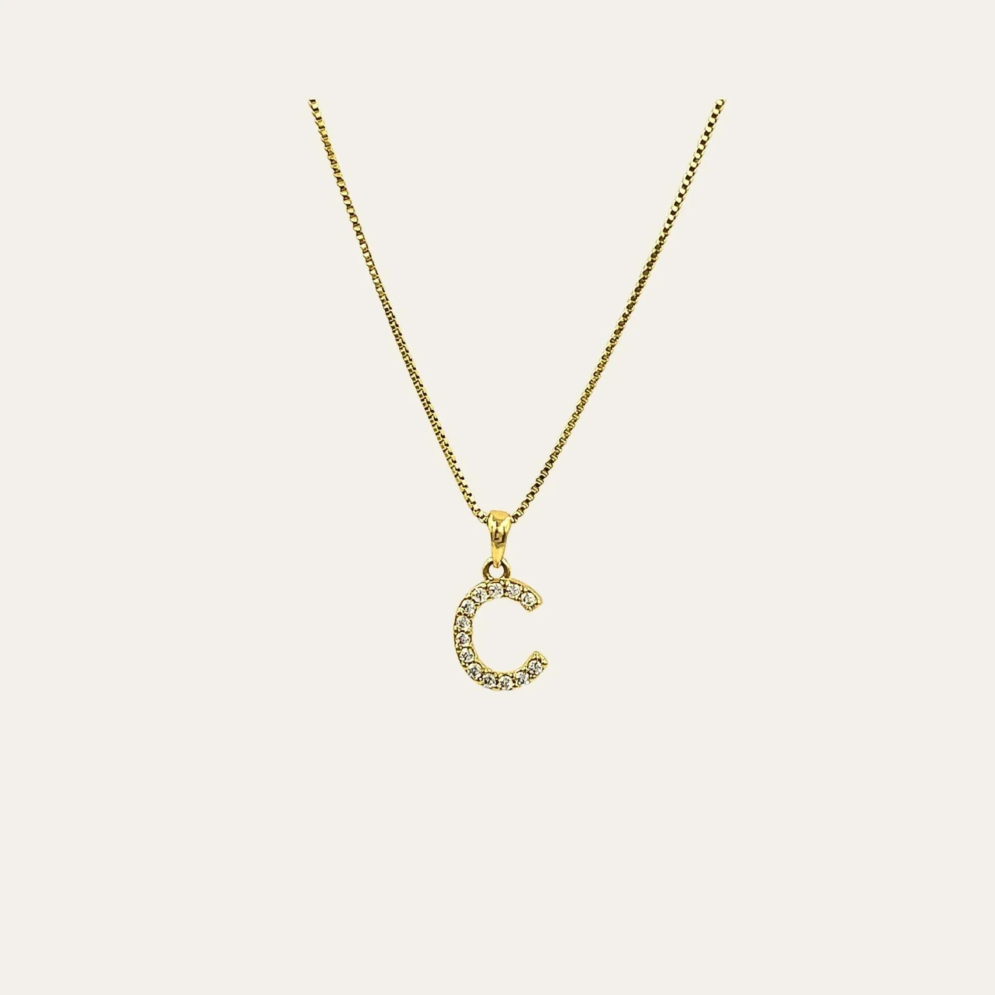 Collar Letra con Circones