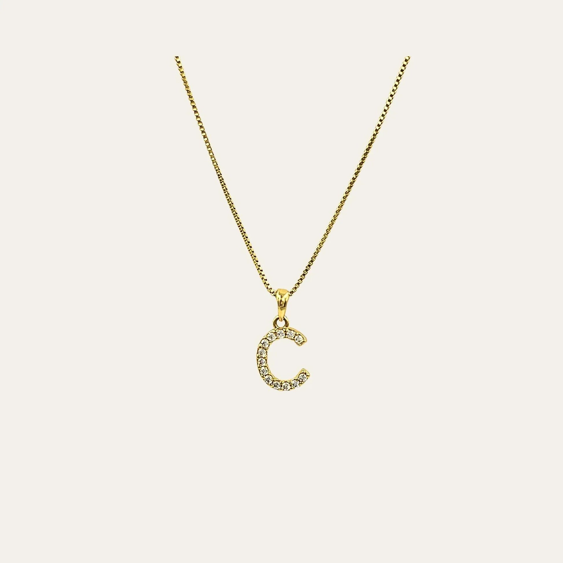 Collar Letra con Circones
