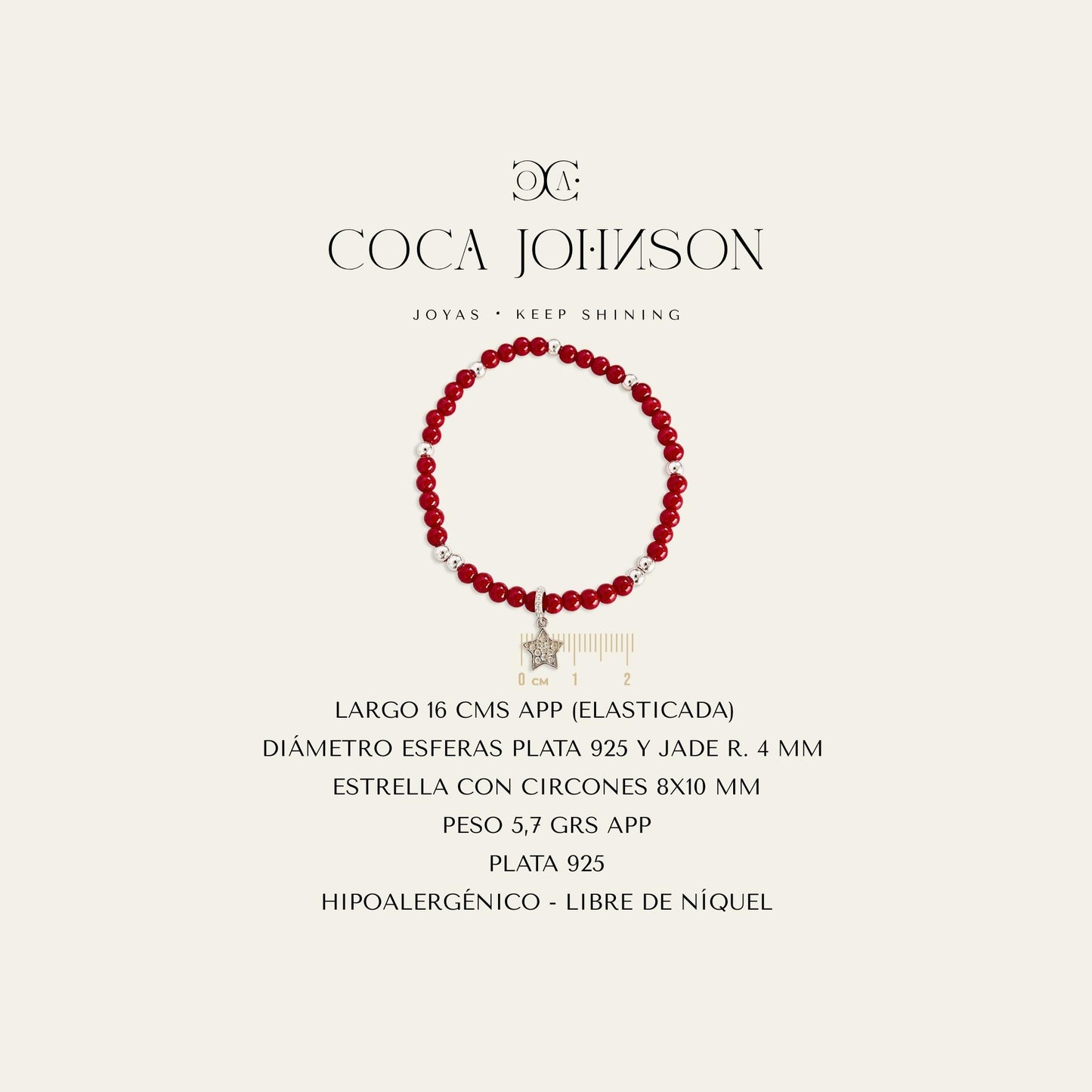 Pulsera Red Star
