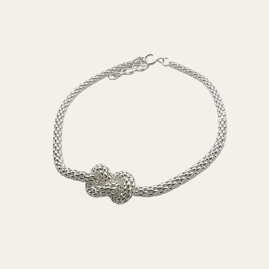 Pulsera Silver Sailor Knot