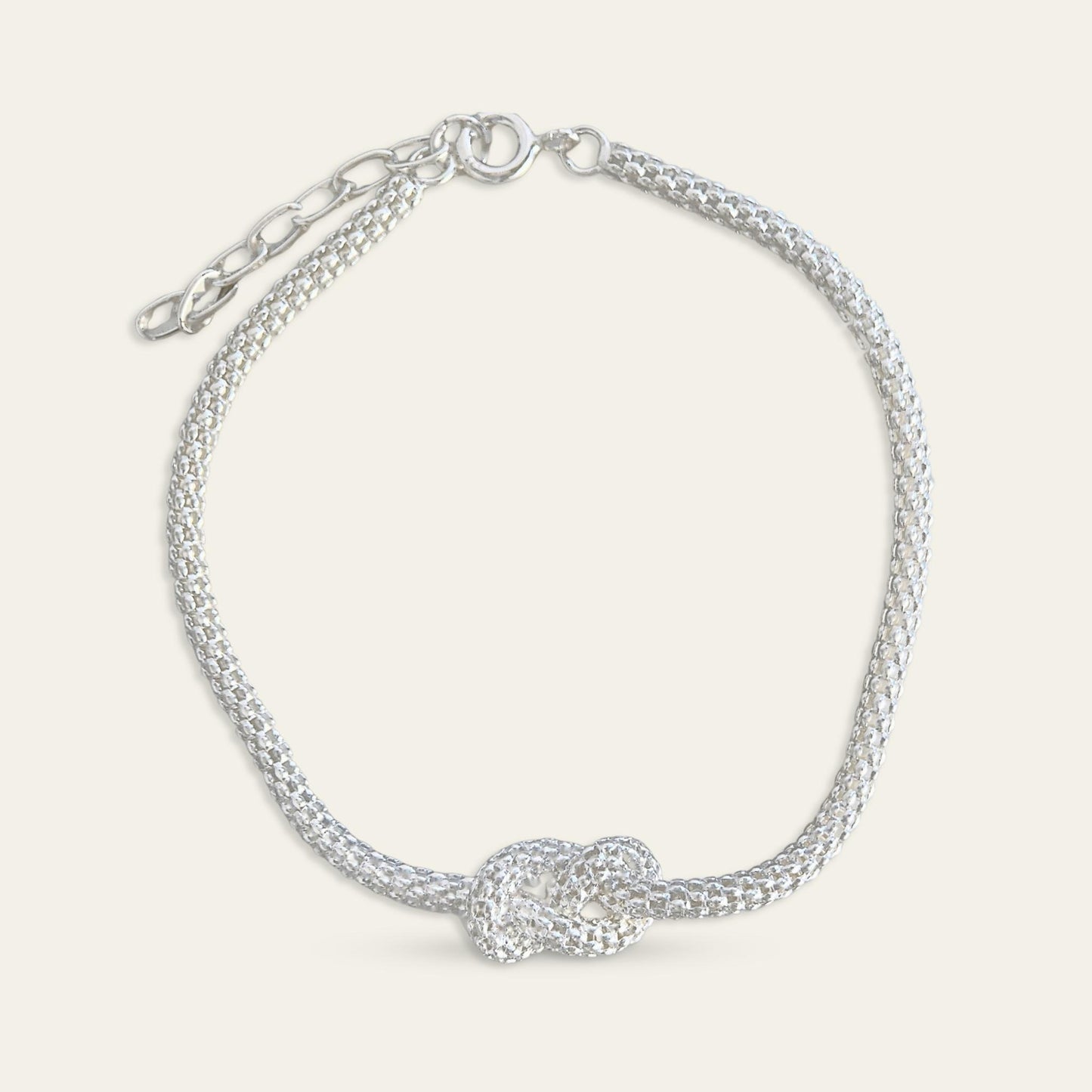 Pulsera Silver Sailor Knot