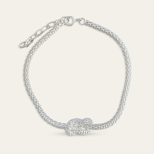 Pulsera Silver Sailor Knot